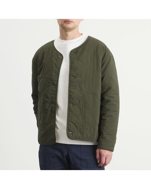 Stan Ray Green Quilted Liner Jacket for men