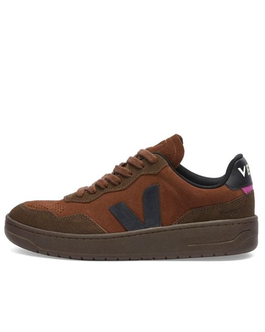 Veja Brown V-90 Suede Sneaker