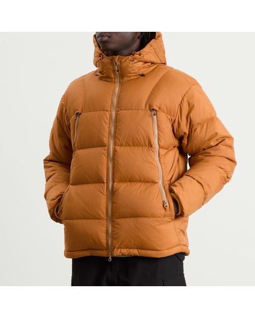 FRIZMWORKS Brown Altavia Down Parka for men