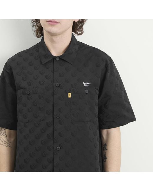 GALLERY DEPT. Black Playground Vacation Shirt for men