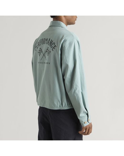 Visvim Blue Somer Swing Top Blouson for men