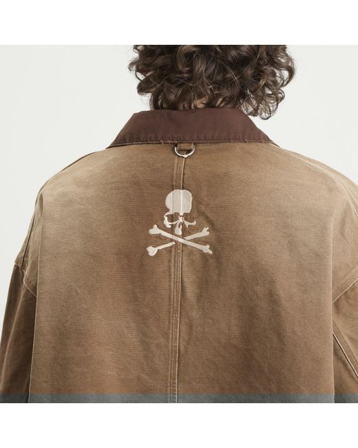 MASTERMIND WORLD Brown Utility Jacket for men