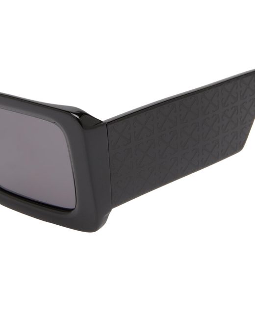 Off-White c/o Virgil Abloh Gray Off- Troy Sunglasses for men