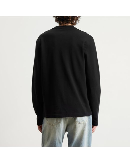 Jacquemus Black T-Shirt With Logo for men
