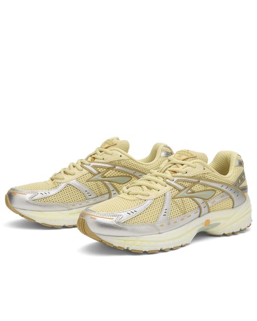 Brooks White Adrenaline Gts 10 Sneaker for men
