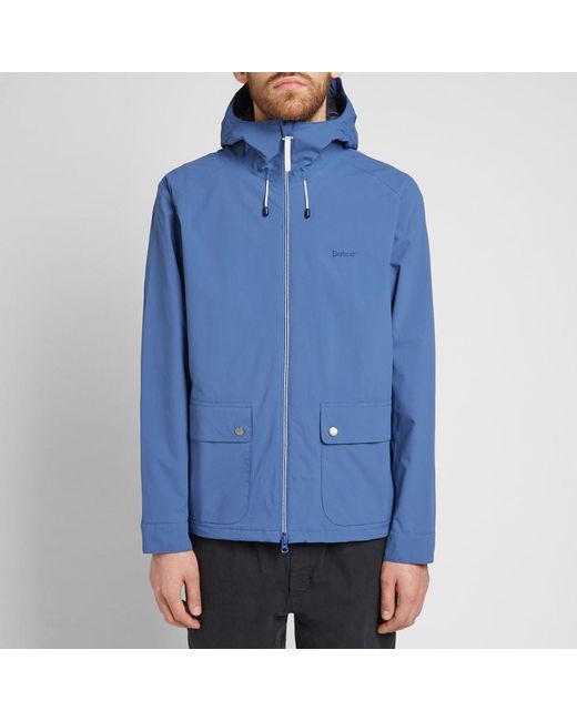barbour green hooded jacket