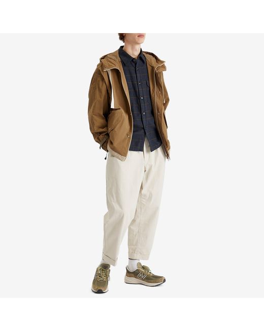 Merely Made Brown Trekking Wind Parka Jacket for men