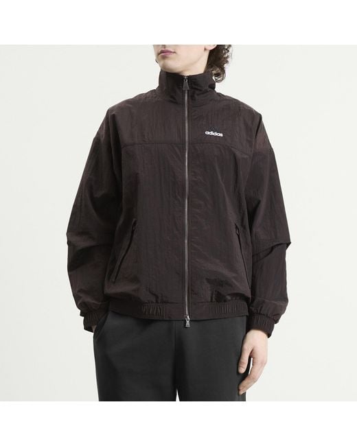 adidas Eqt Iridescent Track Top in Black for Men | Lyst