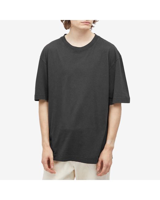 MHL by Margaret Howell Black Simple T-Shirt for men