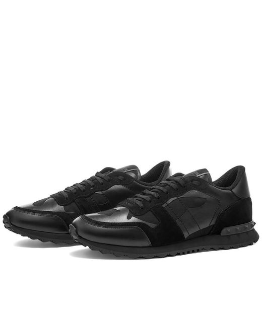 valentino black camo rockrunner