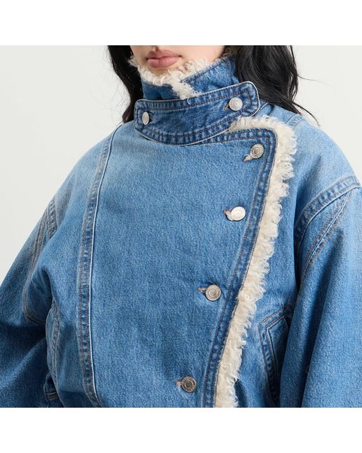 Isabel Marant Blue Valineo Jacket