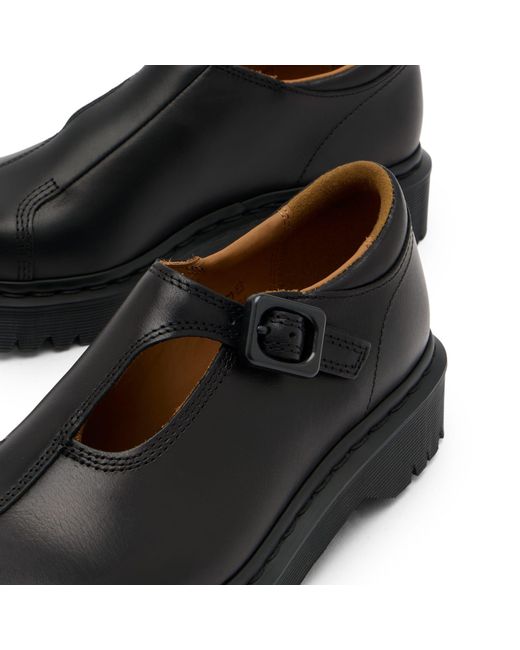 Dr. Martens Black Rejena Mary Jane Shoes