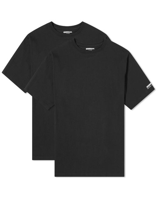 Neighborhood Black Classic 2-Pack T-Shirt for men