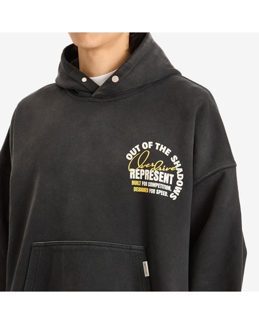 Represent Black Out Of The Shadows Hoodie for men