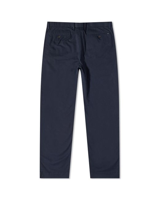 Polo Ralph Lauren Blue Flat Front Twill Pant for men