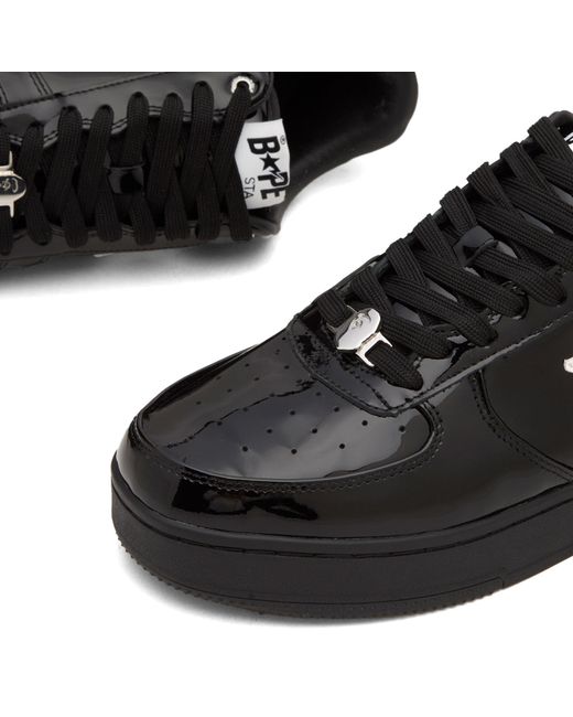 A Bathing Ape Black Bape Sta #2 for men