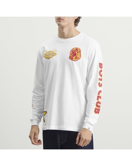 BBCICECREAM White Multi Graphic Longsleeve T-Shirt for men