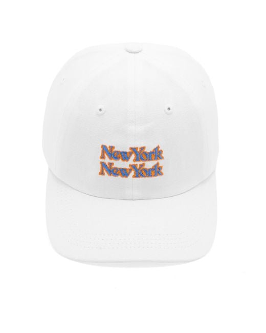 Corridor NYC White New York New York Cap for men