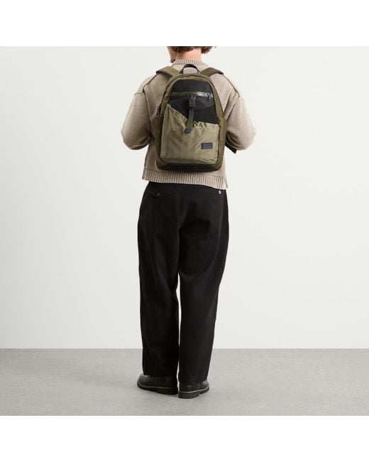Master Piece Green Scramble Backpack for men