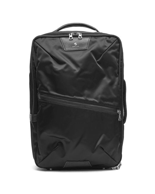 Master Piece Black Progress 2-Way Backpack