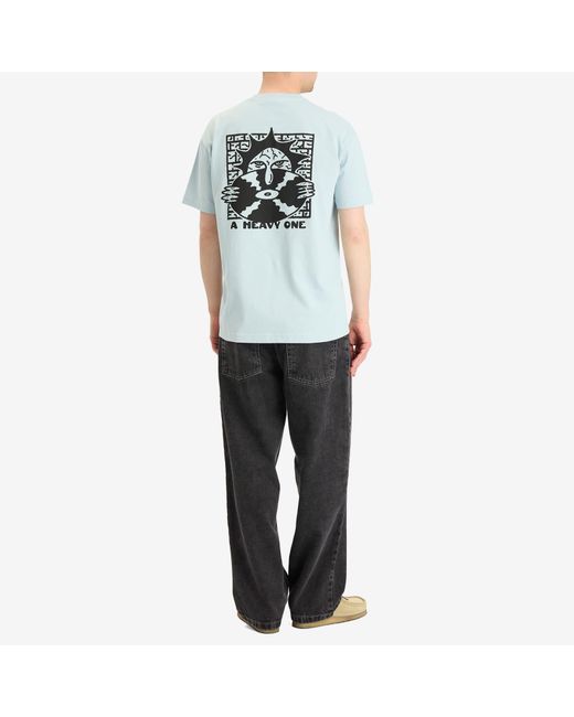 POLAR SKATE Blue Skate Club T-Shirt for men