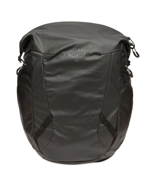Osprey Black Transporter Zinch Backpack