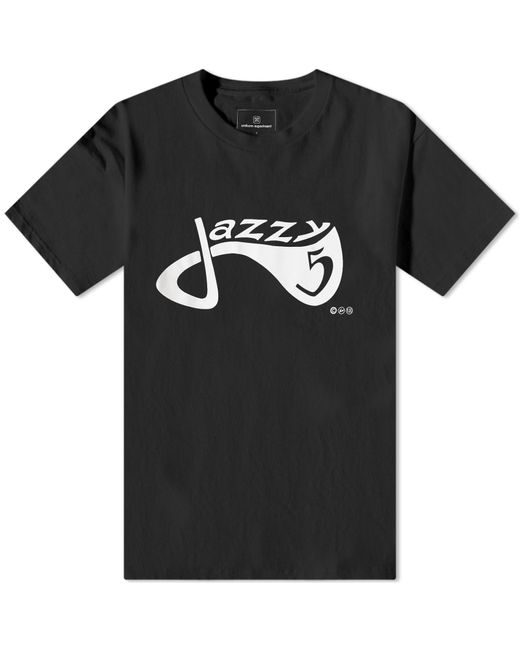 Uniform Experiment Fragment Jazzy Jay 5 T-shirt in Black for Men