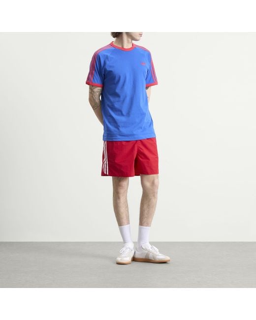 Adidas Red Sprinter Shorts for men