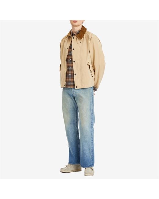 Barbour Os Transporter Casual Jacket in Natural for Men | Lyst Barbour Os Transporter Casual Jacket in Natural for Men | Lyst