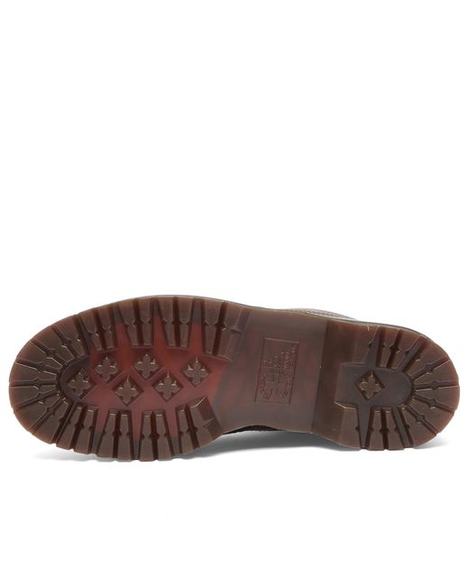 Dr. Martens Brown Lowell Leather Shoe for men