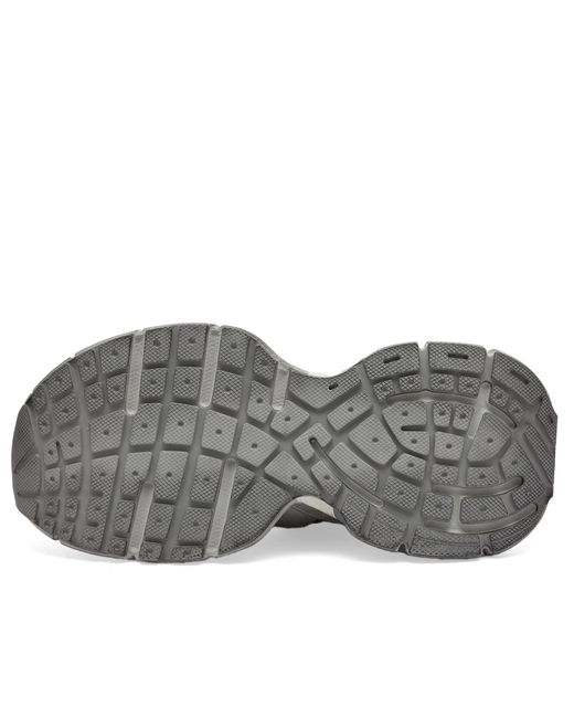 Balenciaga Gray 3Xl Suede Oversized Sneakers for men