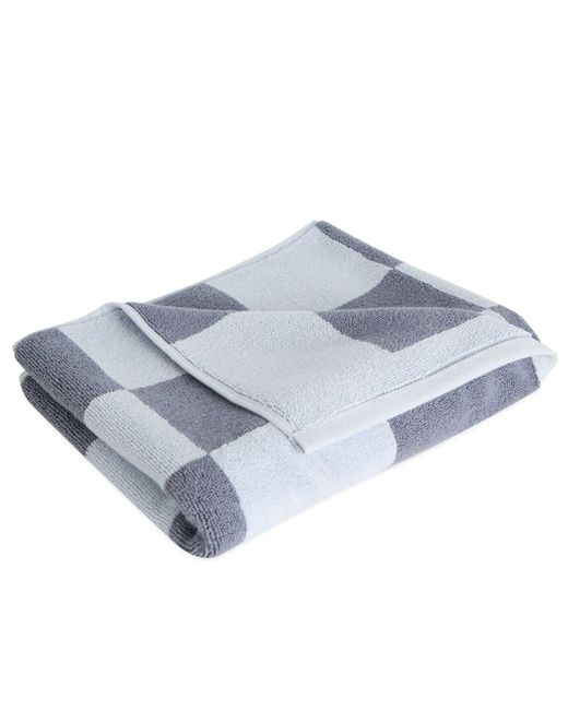 Hay Blue Check Bath Mat