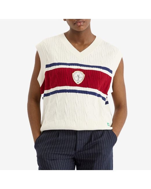Adidas Red Originals Retro Sports Vest