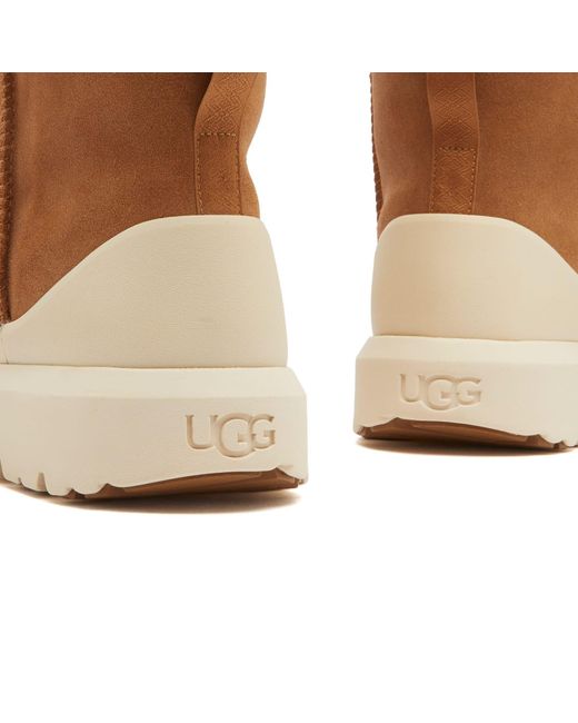Ugg Brown Classic Short Weather Hybrid Slipper for men