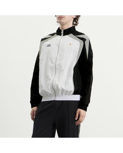 Umbro Black Relaxed Track Jacket for men