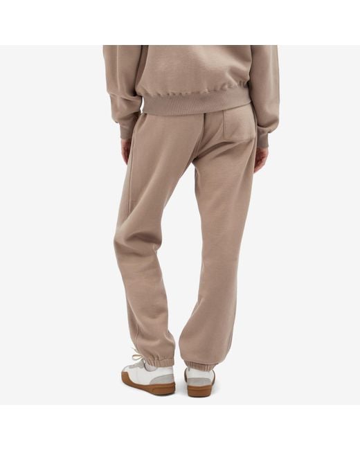 Auralee Brown Smooth Soft Sweat Pants