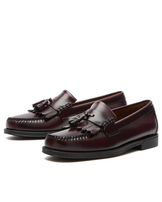 G.H.BASS Brown Easy Weejuns Layton Ii Kiltie Loafers for men