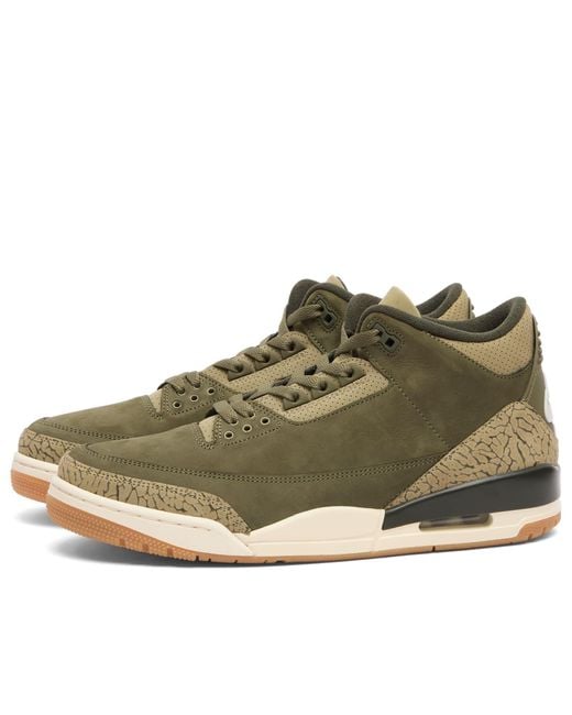 Nike Brown 3 Retro Og Rt Sneaker for men