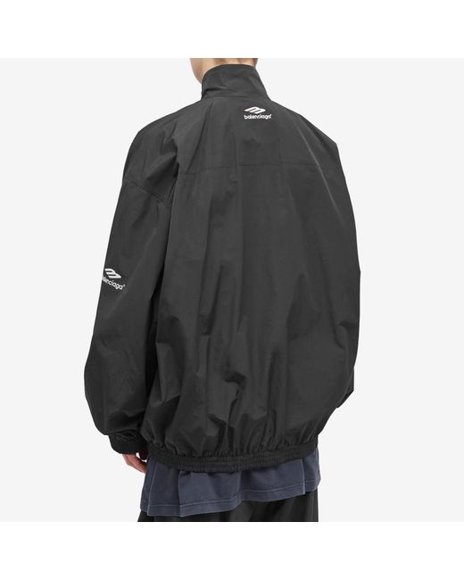 Balenciaga Black Runway Double Layer Patch Jacket for men
