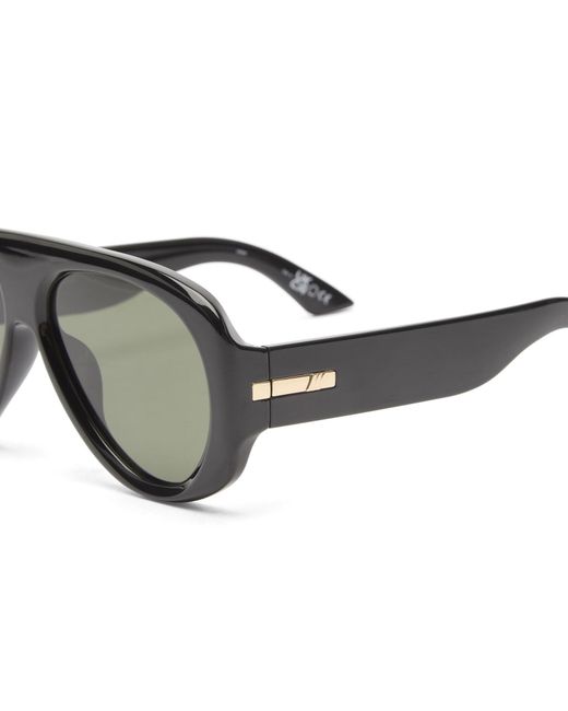 Le Specs Gray Dream Boat Sunglasses