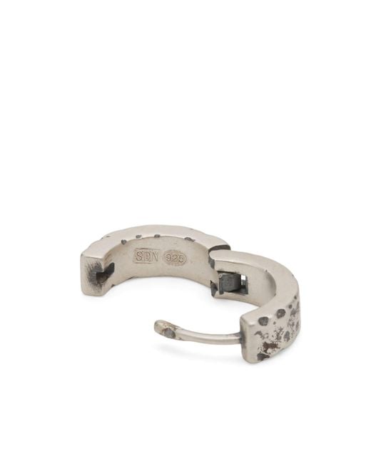Serge Denimes Metallic Forge Earring for men