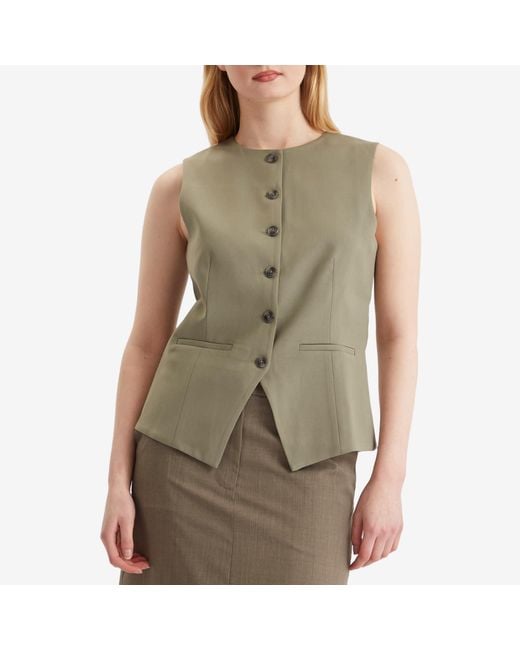 Samsøe & Samsøe Green Saruma Tailored Vest