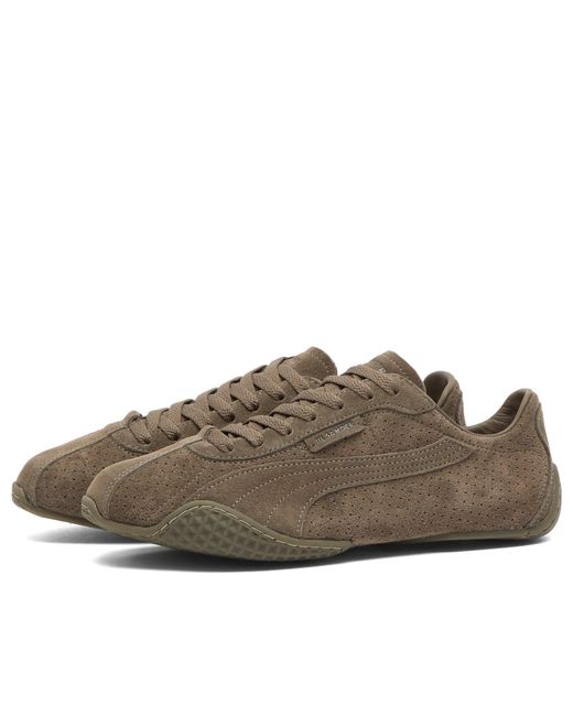 PUMA Brown X Jil Sander K-Street Suede Sneakers