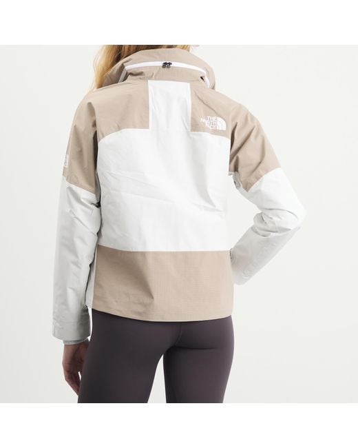 The North Face White Hke Devils Thumb Gore-Tex Jacket