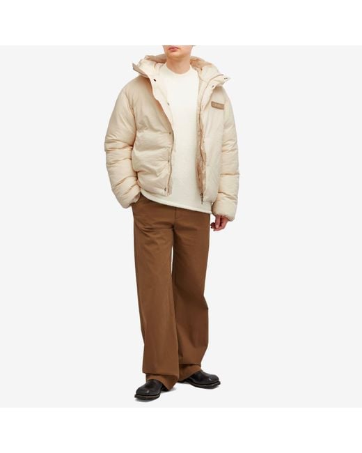 Jacquemus Natural Puffer Jacket for men