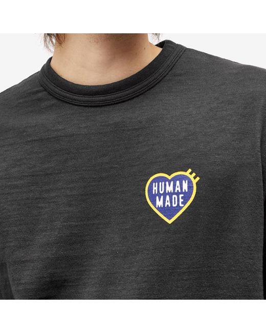 Human Made Heart T-shirt in Black for Men | Lyst