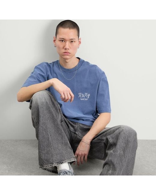 BOUND Blue Dancing T-Shirt for men