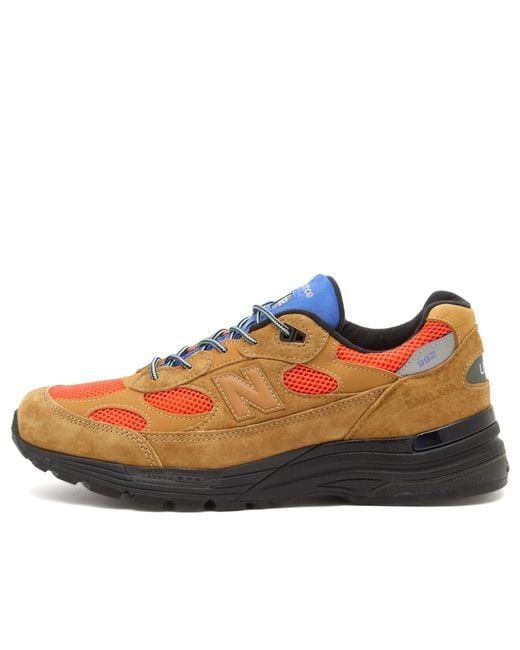 New Balance Orange X Action Bronson 992 Sneaker