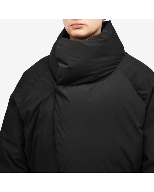 Entire studios Black Dbl Puffer Jacket for men