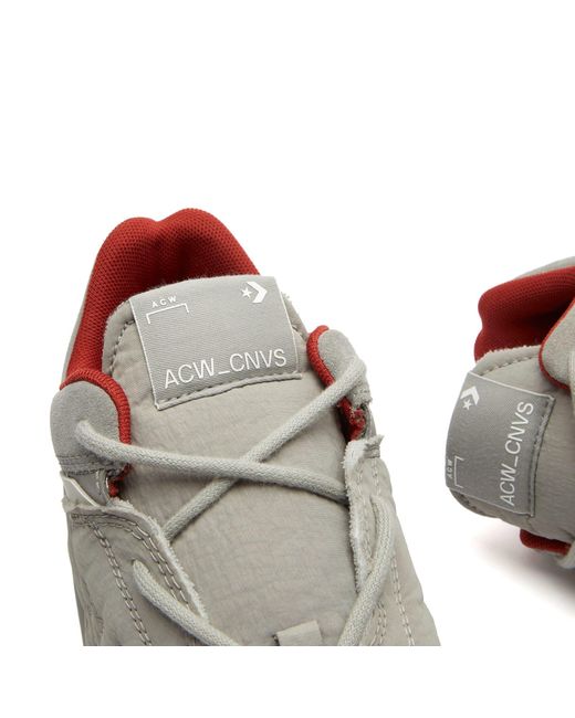 Converse Gray X A-Cold-Wall* Weapon Ox Sneakers